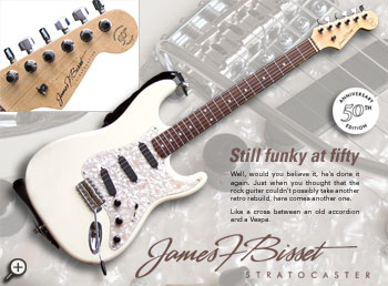 James F Bisset: 50th Anniversary Guitar